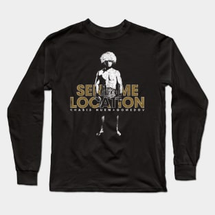 Send Me Location -  Khabib (Champion Variant) Long Sleeve T-Shirt